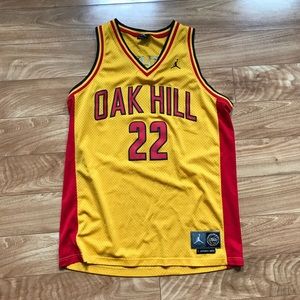 Jordan Yellow and Red Oak Hill Tank Top